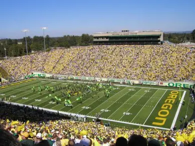 Autzen is a huge reason why the Ducks are so successful-it is time the NCAA allow schools to pay for a parent to accompany their sons