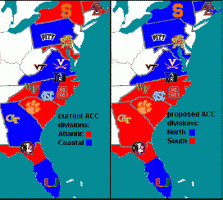 proposed ACC divisions