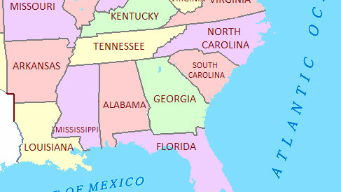 The United States per the Southeastern Conference