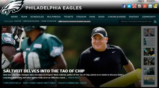 The Eagles organization gets on board