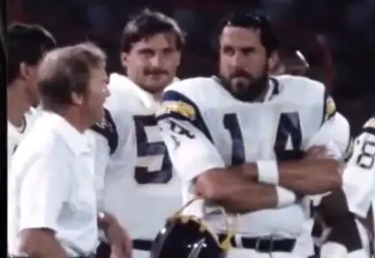 Former Oregon quarterback Dan Fouts threw for over 40,000 yards during his 15 year career with the San Diego Chargers