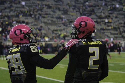 Tyree Robinson on the sideline