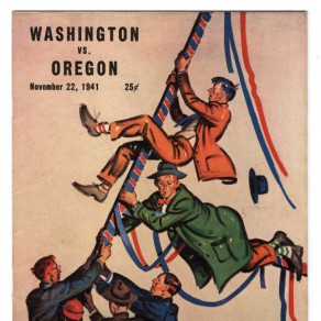 Football program for the 1941 game. 