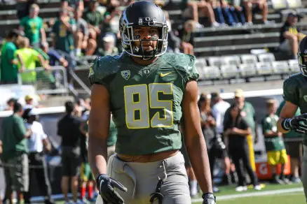 Pharaoh Brown is out for the season with an undisclosed leg injury.