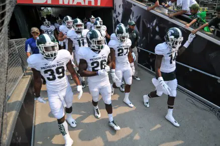 Michigan State is hoping a few one-loss teams lose again for a better chance to make the College Football Playoffs. 