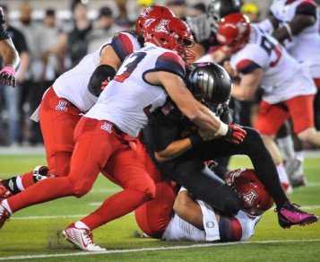 Wright and the rest of the Wildcat D terrorize opposing quarterbacks
