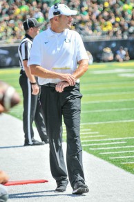 Oregon Head Coach Mark Helfrich