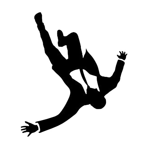 It is a little known fact the Mad Men logo is actually a picture of Softy Mahler participating in the Terrifying Fall.