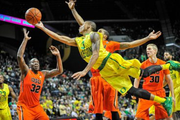 Joseph Young scored 23 points in one of his last games with Oregon. Young has truly been a pivotal player for the Ducks since the first day he arrived in Oregon.