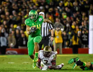 Thomas Tyner, one of many offensive weapons opponents will have to account for if they want to beat Oregon