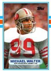Michael Walters Football rcard