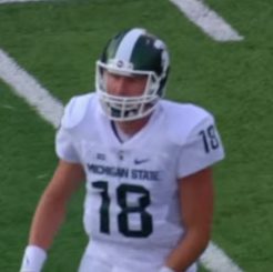 Michigan State QB Conner Cook completed less than 50 of his passes against Western Michigan.