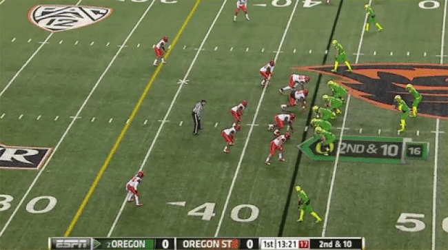 If the Beavers can't make tackles like these, the Ducks may put up 70 points.