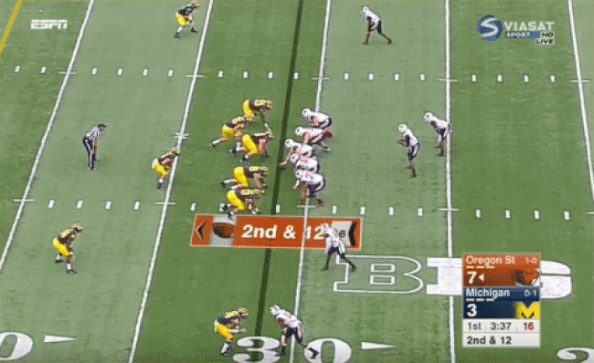 The Oregon State quarterbacks have great speed and need to be contained.