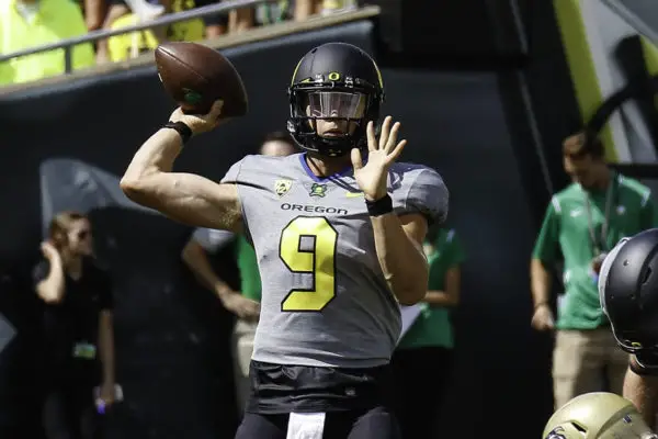 Dakota Prukop looks to be the latest unheralded high school recruit to effectively lead the Oregon offense
