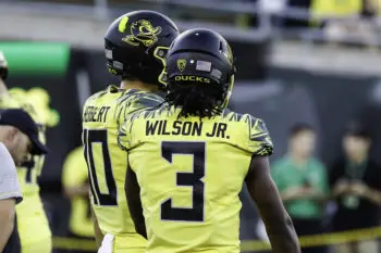 The Ducks have high hopes Herbert (10) or Wilson (3) can be the long-term solution at QB