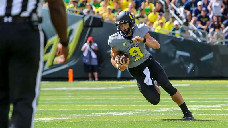 Fans who stayed home missed the debut of Oregon QB Dakota Prukop