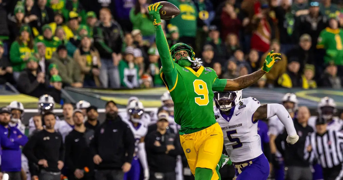 Jamari Johnson - Oregon Football vs JMU - College Football Playoff